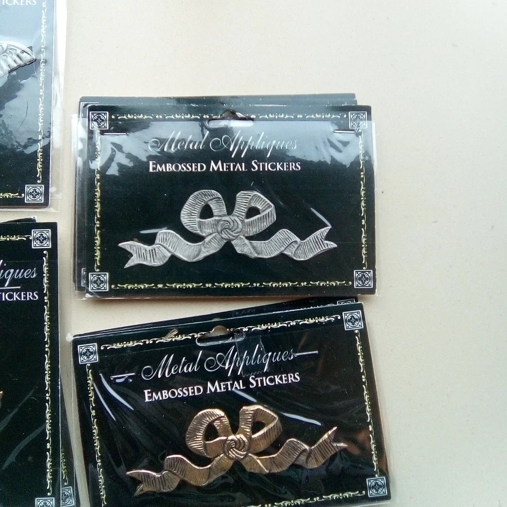Metal embossed stickers. 15  total. NWOT. - Picture 5 of 8